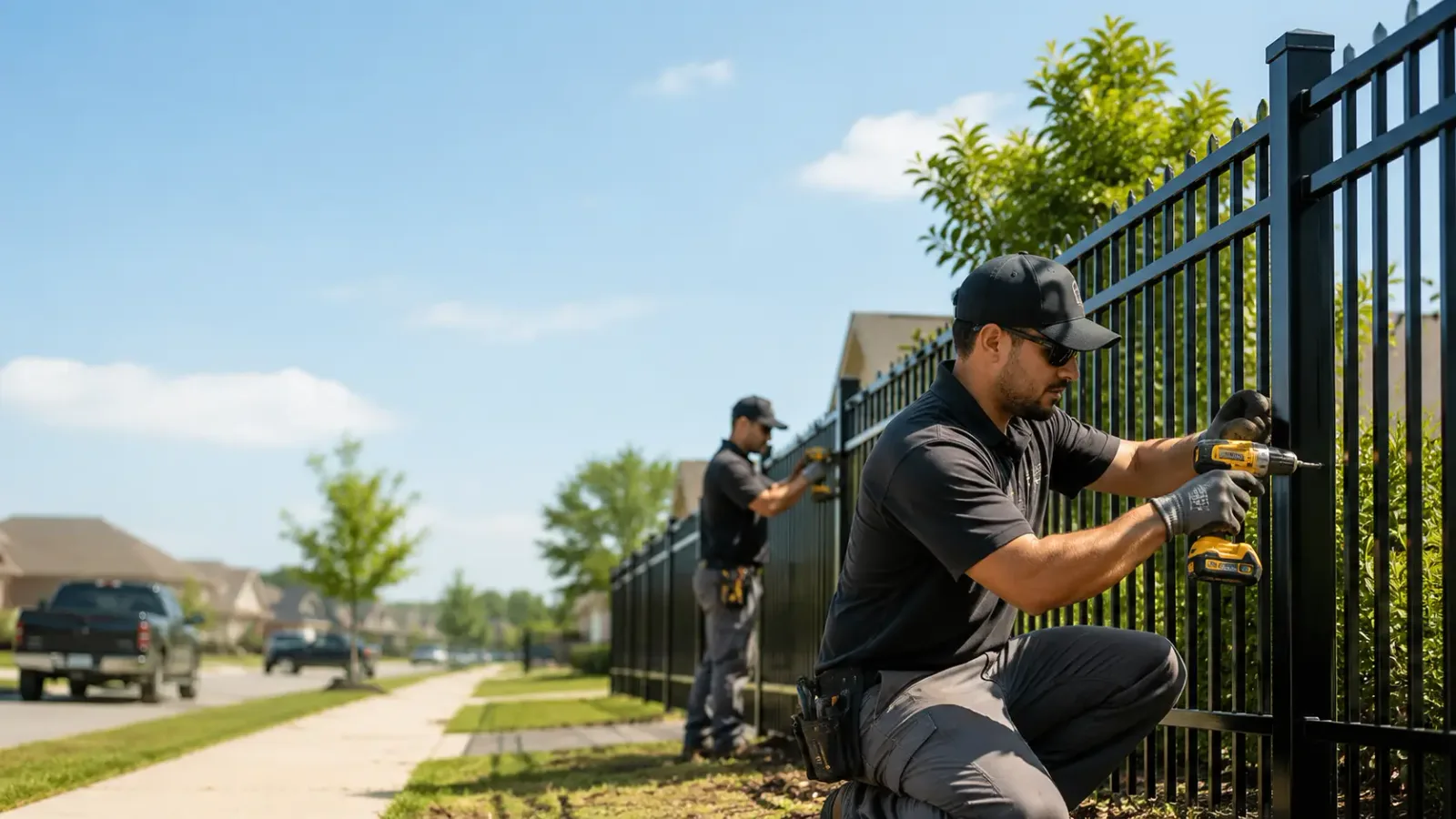 Metal Fence Installation in Poughkeepsie, NY